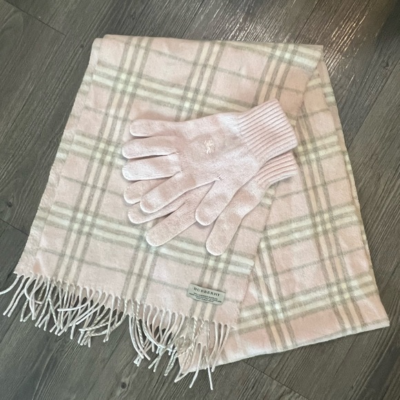 Extra long Burberry wool cashmere plaid cotton candy wide scarf wrap shawl - Picture 8 of 10